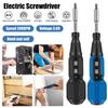 Chrome Vanadium Steel Cordless Screwdriver LED Lights Power Screw Driver  Tool Kit