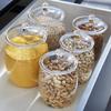 Spacious Transparent Storage Jar for Kitchen Pantry Organize Grocery Essentials in Style