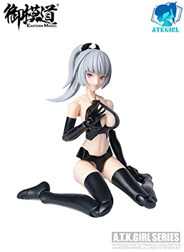 Doyusha Eastern Model ATK Girl SERQET 1/12 Scale Pre-Colored Plastic Model Kit, Approximately 14cm Tall