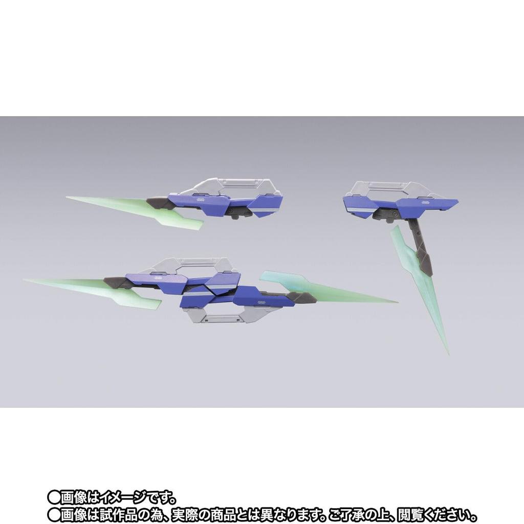 Tamashii Nations Metal Build Gundam 00V War Chronicle Double O Quanta Full Saber Optional Set 230mm ABS Painted Figure Sold Separately