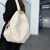 Arched Bags for Women Softback Unisex Solid Nylon Backpacks Casual Nylon Zipper Backpack New Fashion