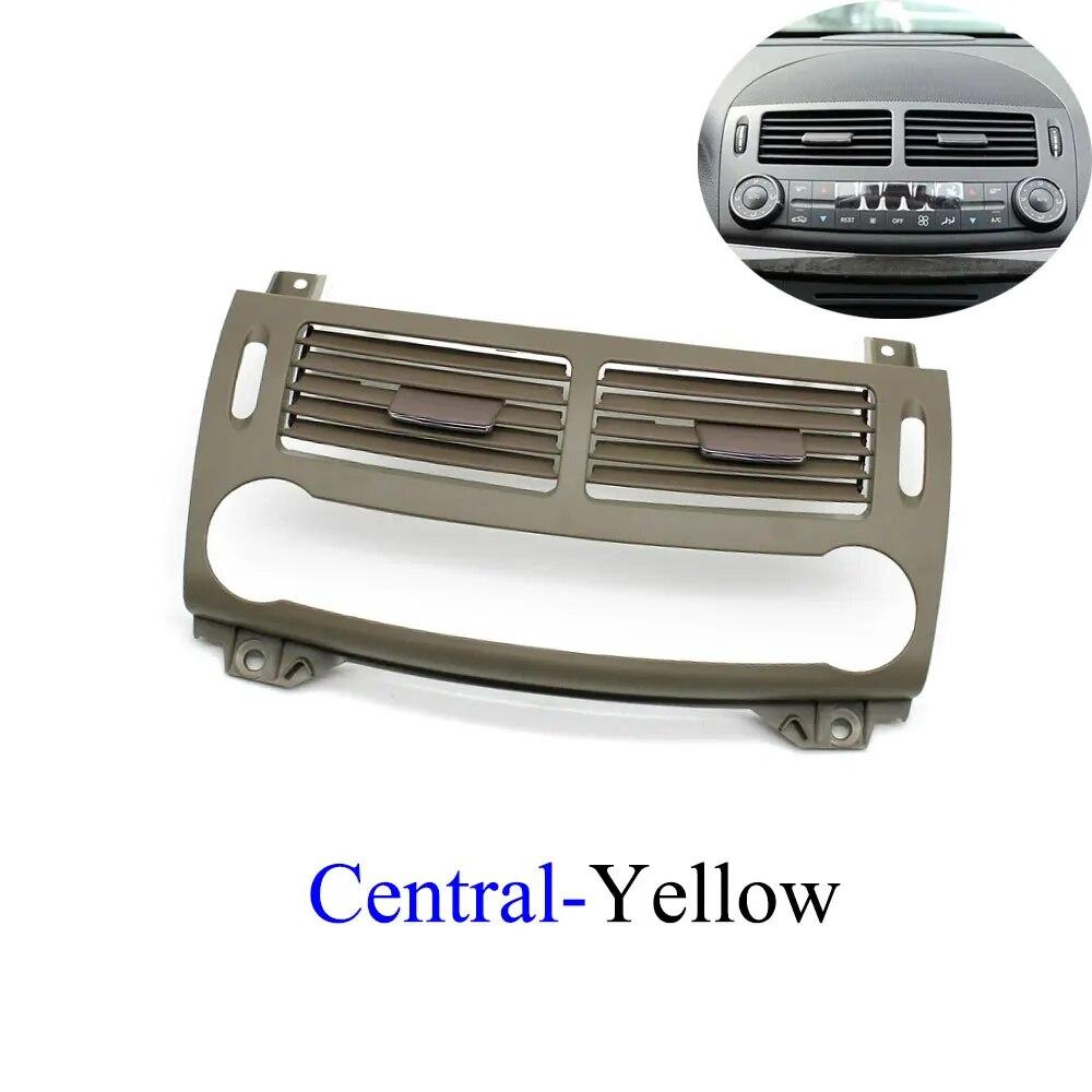 Dashboard Center Air Conditioning Panel Left Right AC Vent Grille Cover For Mercedes Benz E Class W211 2003 2004 2005 2006 2007