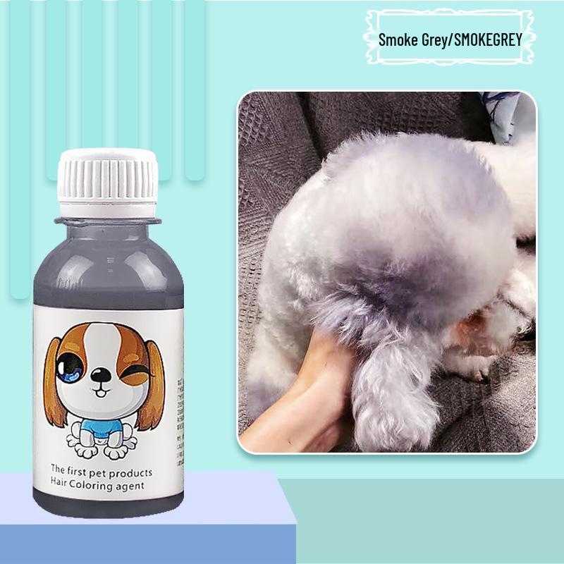 

Білий барвник для шерсті Bichon & Pomeranian для домашніх тварин - Безпечна та спеціалізована формула для собак 100ml