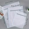 3Pcs White  Durable Honeycomb Mesh Laundry Bags for Delicates Net Fabric Durable and Reusable Delicate Wash Bag