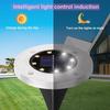 8LED Solar Ground Lights Waterproof Outdoor In-Ground Landscape Lighting for Garden Patio Pathway Lawn Bright Garden Solar Lamp