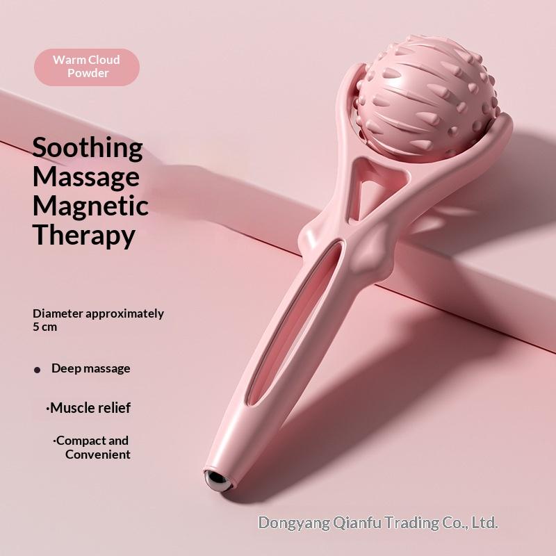 Handlicher Rollenmassagegerät Design Einfache Anwendung Punktmassage Körperermüdung lindern Fördern Massagegerät Yoga Ball Tragbar Tragbar Arm Bein