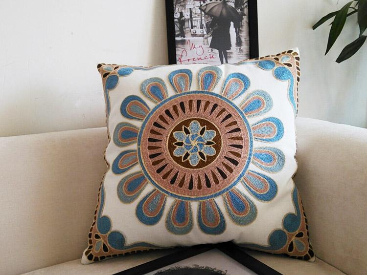 Stickerei Kissenbezug Kissen Heimdekoration Kissen Kissenbezug Sofa Dekokissen Dekoration Capa De Almofada Cojines Coussin