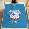 שמיכת פלנל עם הדפס של קארדיף סיטי FC, 1 יחידה, איכותית, נוחה לכל העונות, עיצוב לבית, חום ונוחות, מושלמת למתנות חג המולד