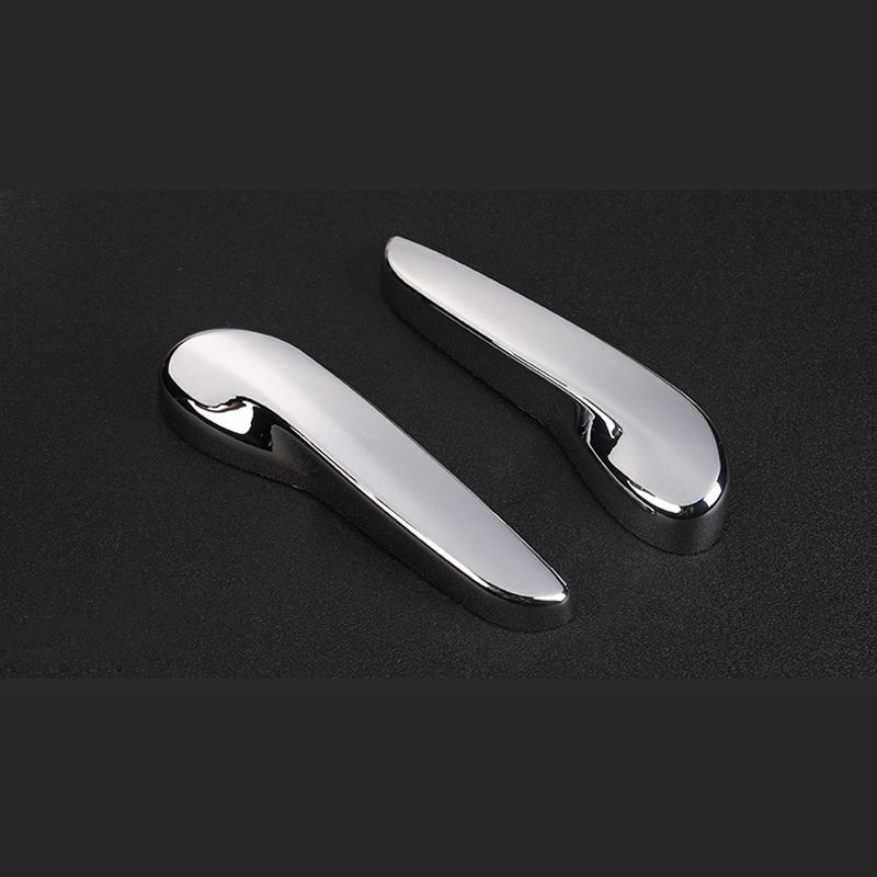2014 2015 2016 2017 For Jeep Grand Cherokee Car Seat Wrench Cover Trims Car ABS Chrome Interior Styling Accessories