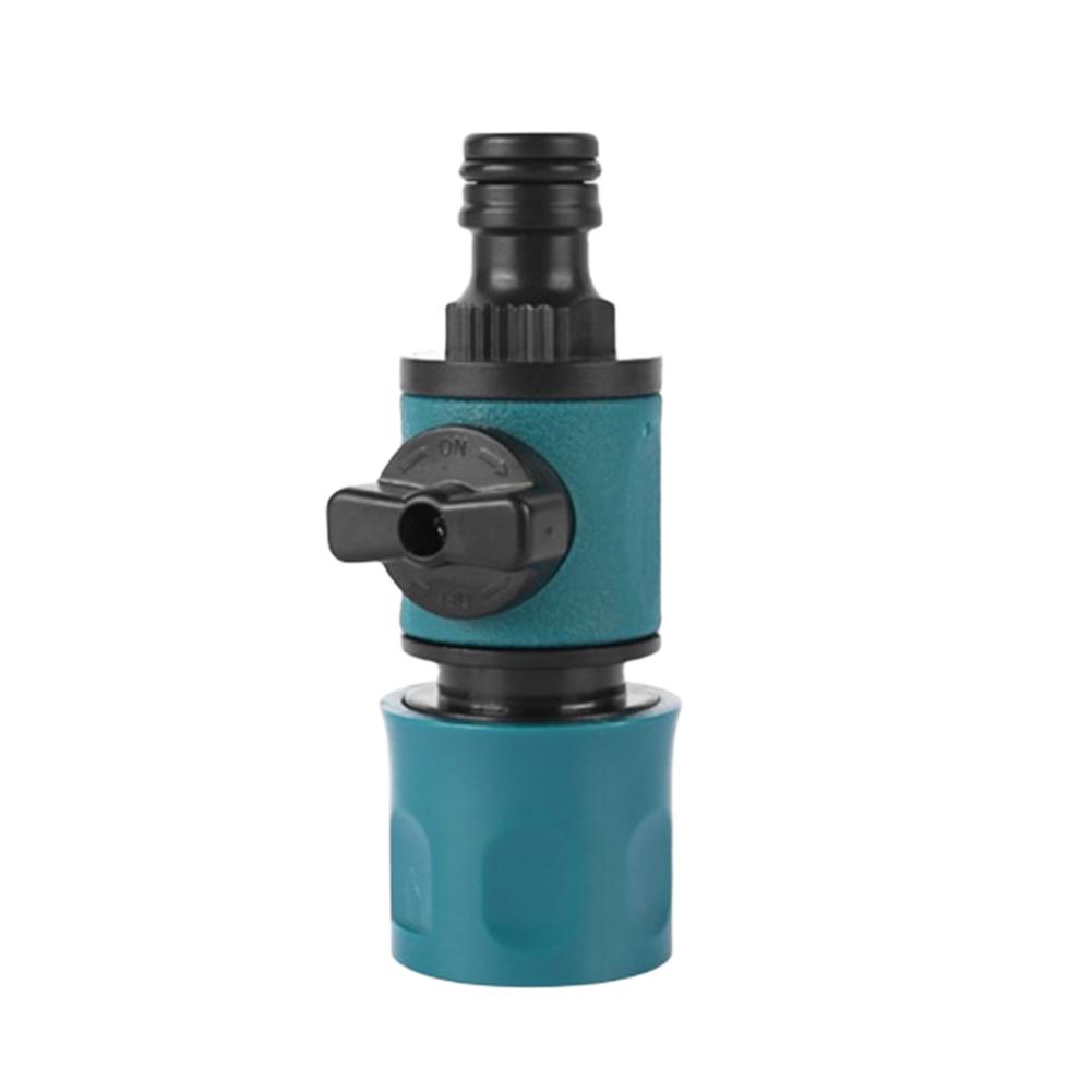 Water Pipe Switch Double Garden Faucet Water Splitter Multiple Outlet Hose Connector Tap Y Splitter Connector Nipple Nipple Butt