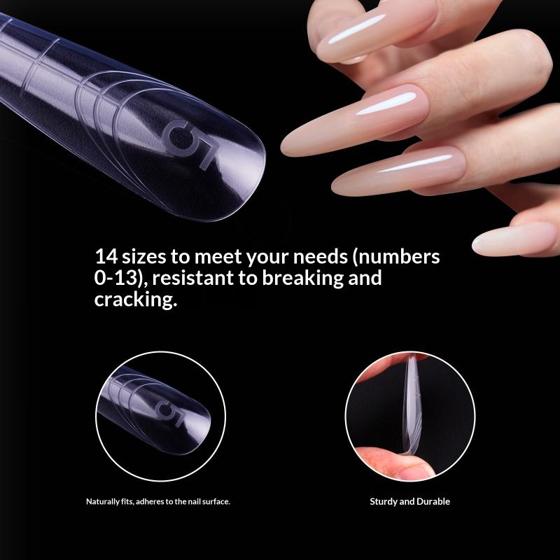 70/140/150 szt. Nailpop Podwójny System Formy do Paznokci Przedłużanie Końcówki Sztucznych Paznokci Formy Górne Do Paznokci Forma do Budowania Żelem Narzędzia Artystyczne