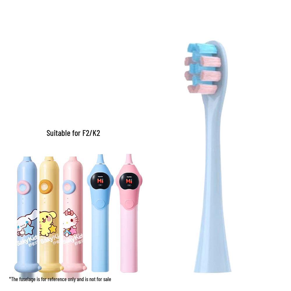 Soft Bristle Replacement Heads for Chicco Baby & Children's Toothbrush B2/B1J/B32/B32S/F2/K2 Gum Protection