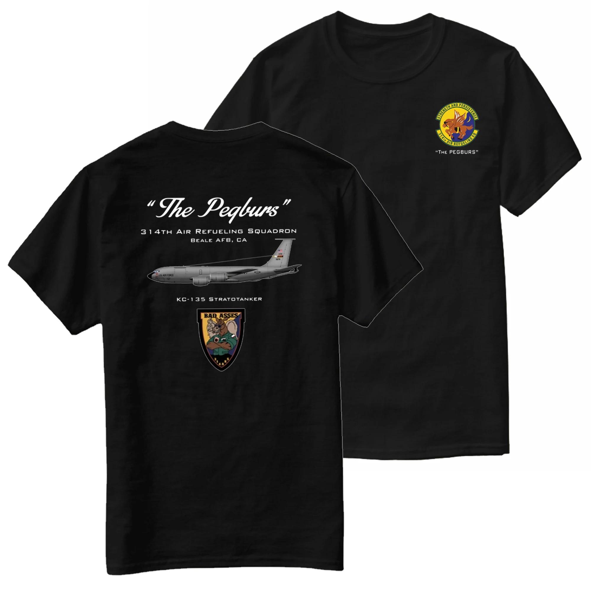 

USAF 314th Air Refueling Squadron KC135 Stratotanker TShirt 100 Cotton ONeck Short Sleeve Casual Mens Tshirt Size S3XL 4XL