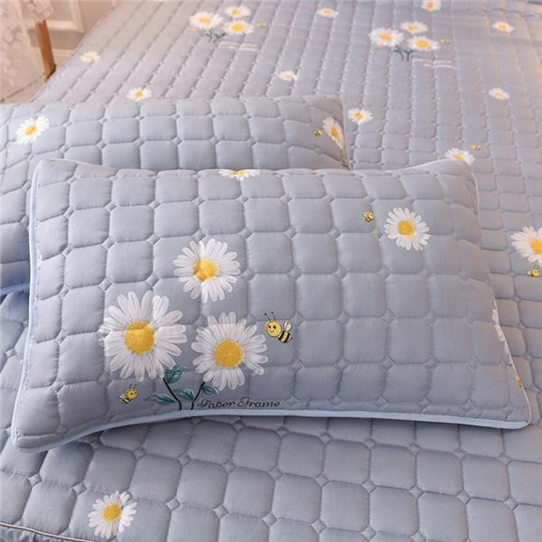 Fashion Cotton Thick Matress Protector Bed Mattress Pad Mattress Cover Soft Mattress Topper Washable Fitted Sheet Home Textile