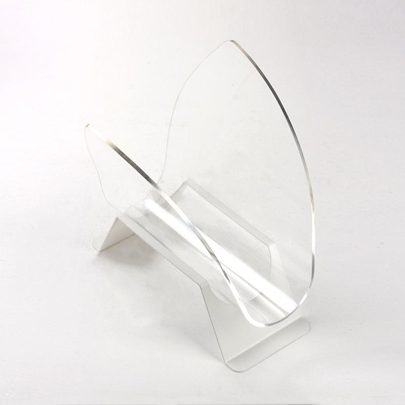 Nordic Simple Acrylic U-shaped Bookshelf Magazine and Newspaper Rack Living Room Study Basket Storage Decoration Storage Rack
