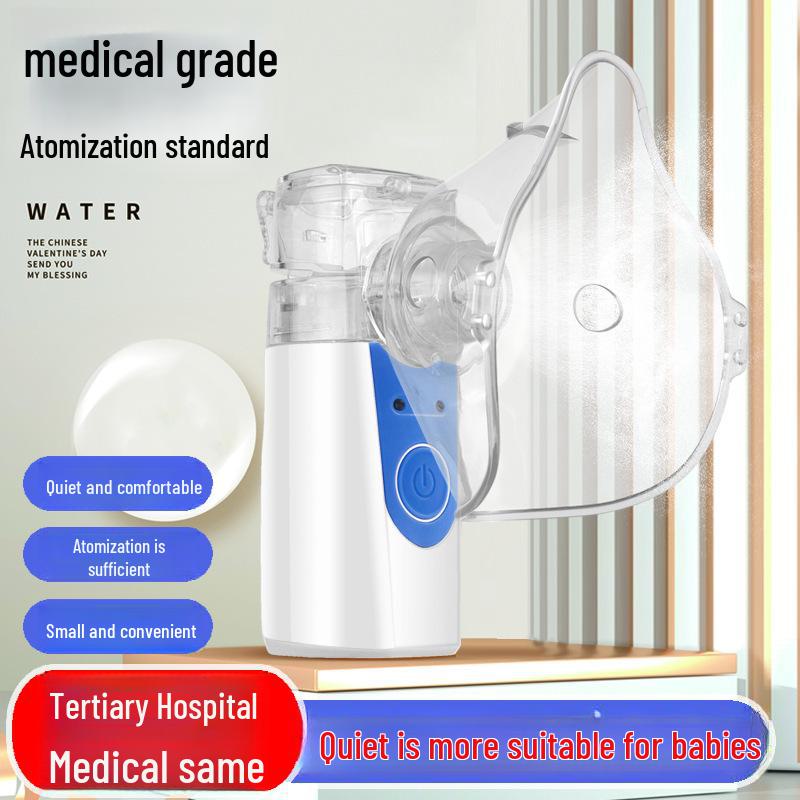 Chinese Handheld Medical Nebulizer for Children and Adults - Silent Inhalation Device for Home Use