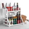 Multi-functional 2-Tier Kitchen Organizer Rack