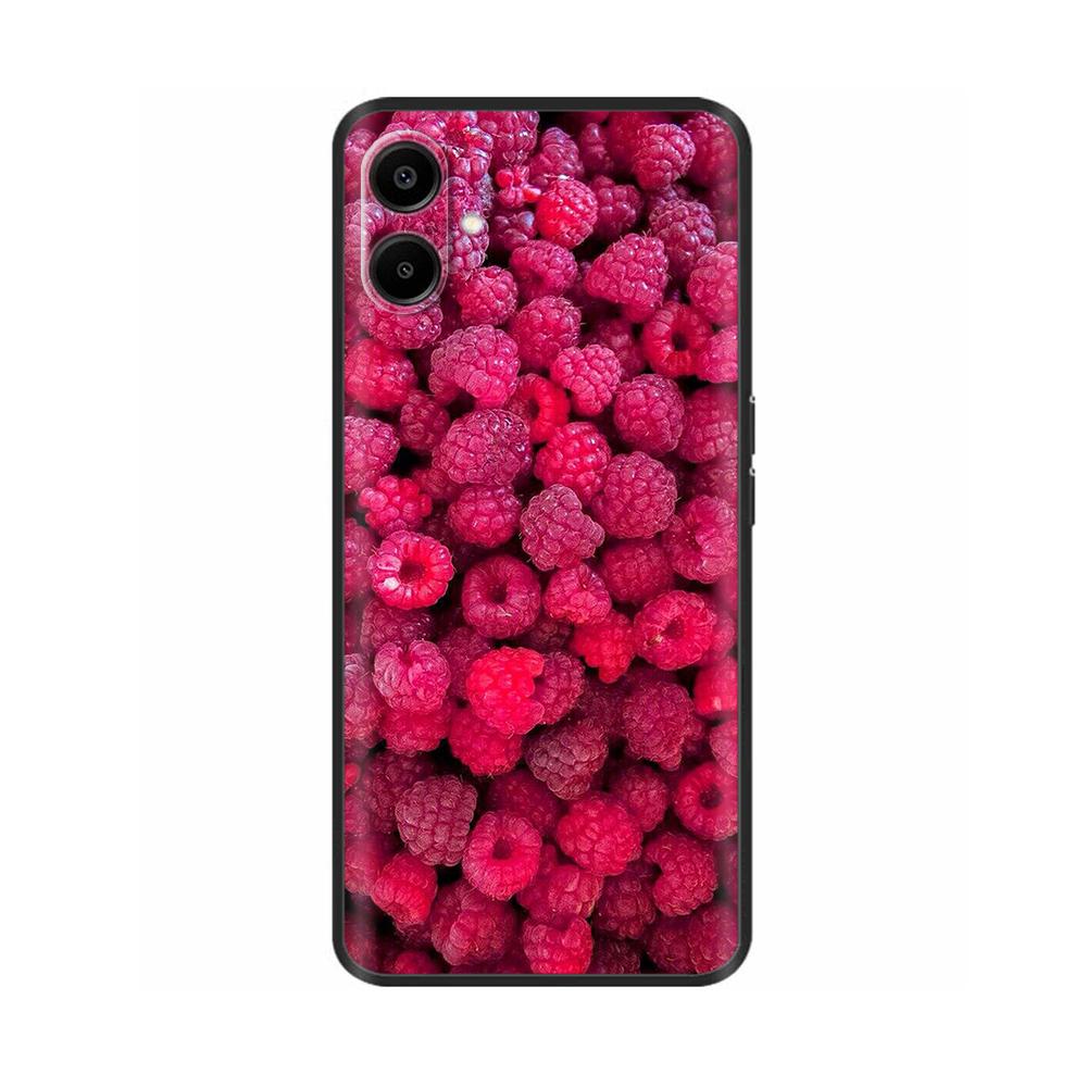 For Samsung Galaxy A06 Back Cover Soft Black Print Silicone Bumper Phone Case for Samsung Galaxy A06 A05 A04 Cases Fundas Coque