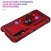 Phonecase for Huawei Y9s Shockproof TPU + PC Protective Case with 360 Degree Rotating Holder