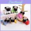 Plush Pug Dog Keychain With Soft Cotton Filling For Girls And Gift Lovers