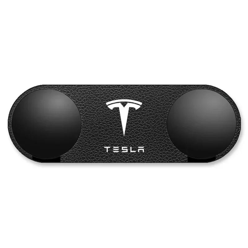 

Car Sticker 2025 New Tesla Car Sticky Hook USB Cable Double-Hook Organizer For Tesla Model 3 Model S Model Y Roadster SpaceX Aut