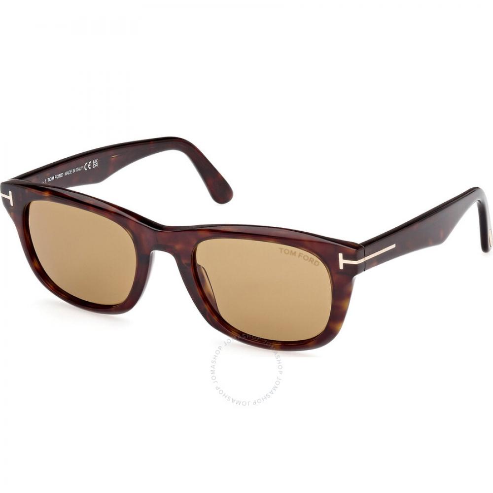 

Tom Ford Kendel Brown Rectangular Men s Sunglasses FT1076 52E 54