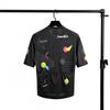 Men Women Retro Memphis Pop Geometric Cycling Jersey Short Sleeve Breathable Quick Dry Road Bike Shirt