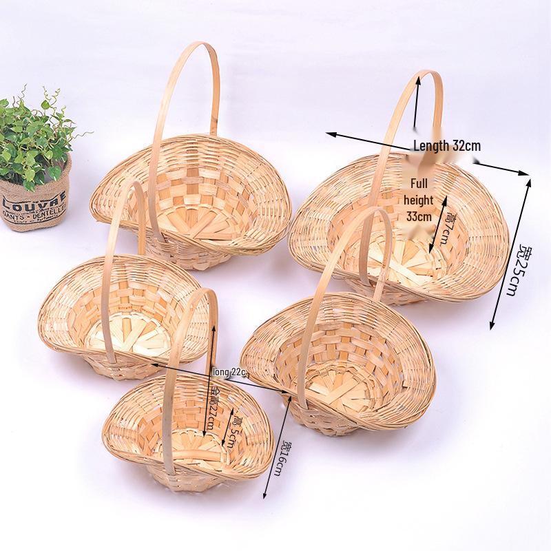 Handwoven Bamboo Storage & Gift Baskets