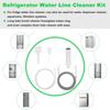 5pcs Refrigerator Drain Cleaning Tool Fridge Water Line Cleaner Kit Long Tube Brush Cleaner