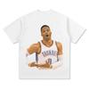 Russell Westbrook Oklahoma Thunder Jersey Number 0 T-shirt