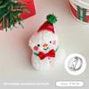 Christmas Plush Doll Brooch Christmas Tree Santa Claus Snowman Socks Pin Bag Coat Sweater Scarf Badge Pins Accessorie