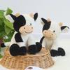*Nice 22Cm-30Cm Huggable Plush Cow Plaything Lovely Cattle Plush Stuffed Animals Cattle Plush Doll Kids Toys Birthday Present For Kids