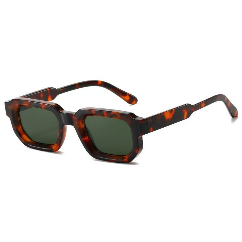 Retro Women's Small Frame Square Sunglasses UV400 Protection Fashion Street Photography Sun Glasses for Men and Women