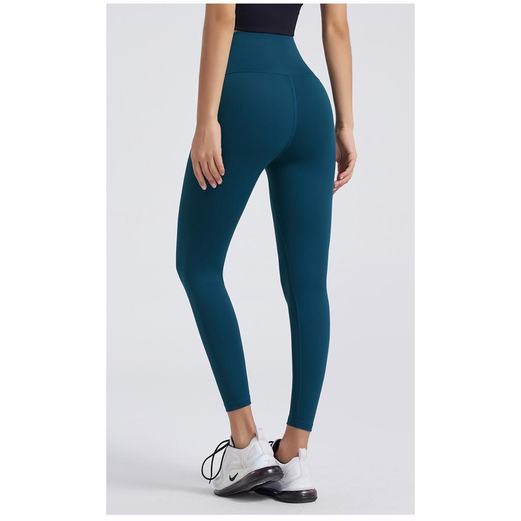 Pantaloni da yoga fitness a vita alta da donna