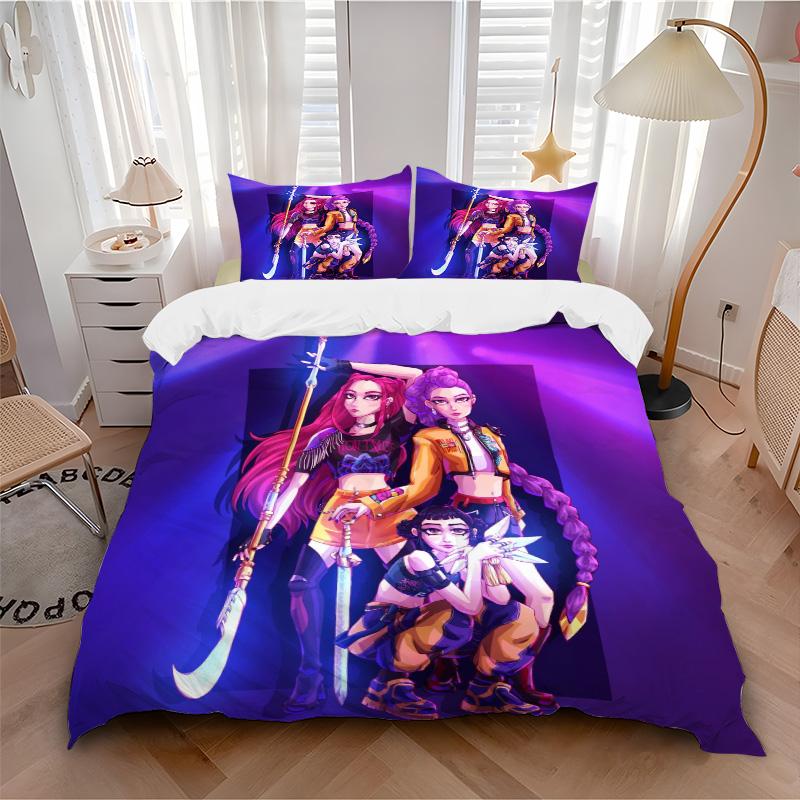 Fantasy Warriors Bedding 3 Piece Set Hd Print Duvet Cover Pillowcases For Teens Adult Bedroom Decoration Christmas Gift C9211243