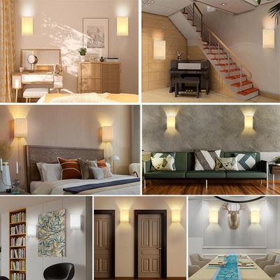 2 Stück LED Wandleuchte Wiederaufladbar Dimmbar RGB Für Möbel Flur Treppenhaus Schlafzimmer Kopfteil Kunst Dekorativ Moderne Wandleuchte