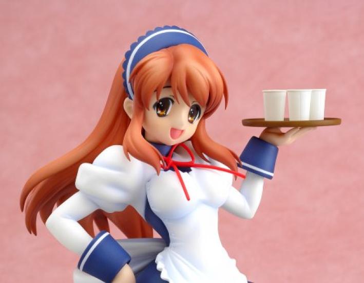 Die Melancholie der Haruhi Suzumiya: Mikuru Asahina Kulturfest-Version. (Fertiges, lackiertes PVC-Produkt im Maßstab 1:18.)