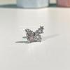 Butterfly-Control Titanium Ear Cartilage Studs: Playful & Cute Collection