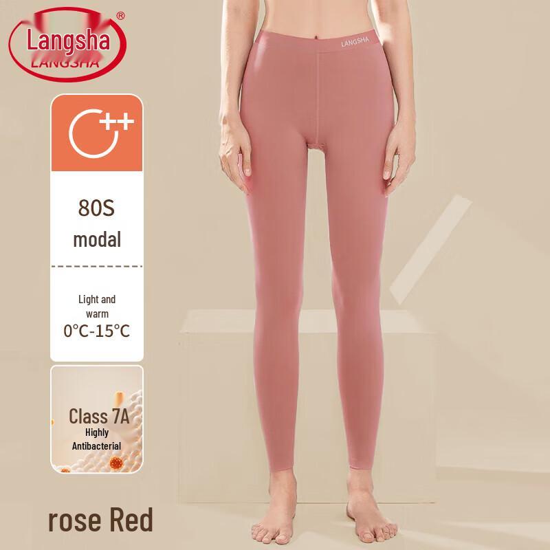 

Lonsa Women s 80-Count Modal Seamless Thermal Leggings L