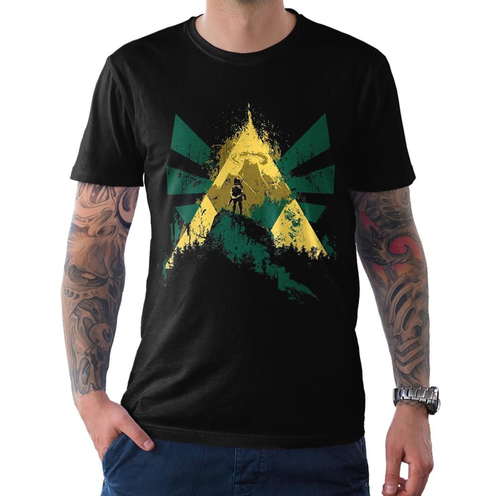 The Legend of Zelda Link T-Shirt, Men s and Women s Sizes 2XL