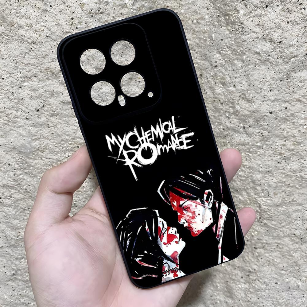 

My Chemical Romance Phone Case For Xiaomi 15 14 13 12 11 T Lite Ultra Redmi Note 14 13 12 Pro ProPlus 12 10 C 5G Cover Redmi Note 14 5G