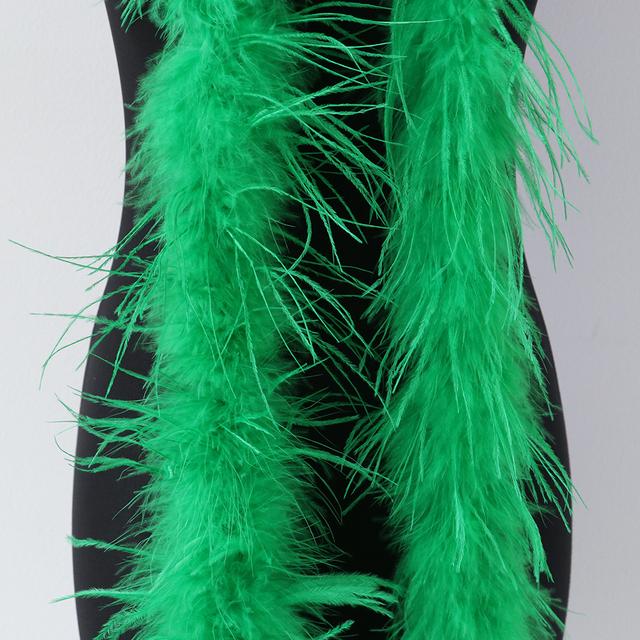 50G 2M Natural Pink Dyed Ostrich Feathers Boa Plumas for Shawl Scarf Ribbon Wedding Party Stage Sewing Dress Decoration Crafts