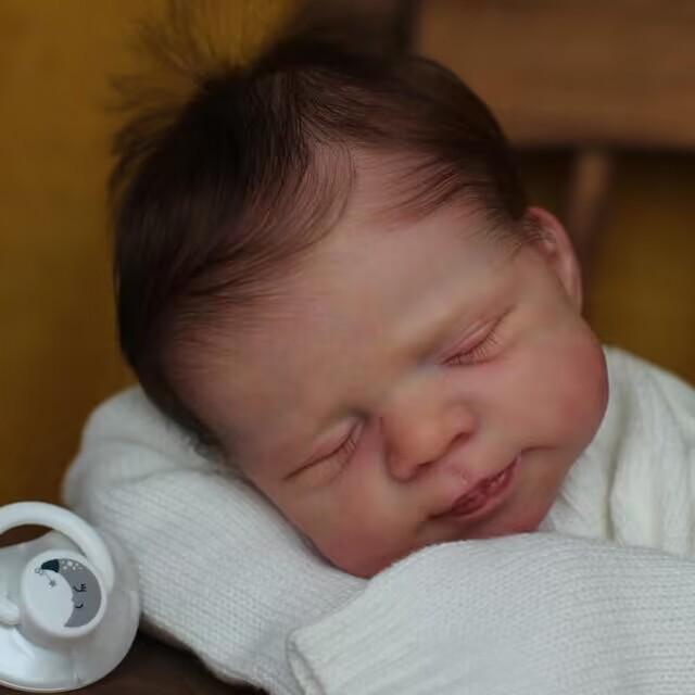49cm Realistic Reborn Baby Doll with 3D Visible Veins 49cm cloth body doll