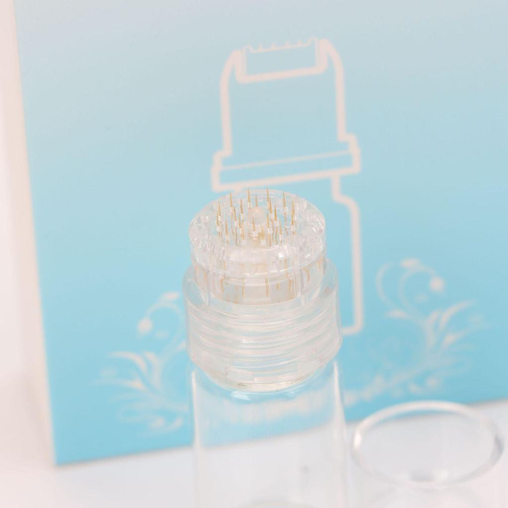 Beauty Gold Micro-needle 20-Needle Portable Stamp for Water-soluble Skincare