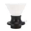 Pour Over Coffee Dripper Ceramic Heat Proof Immersion Cone Coffee Maker Dripper Filter Holder for Home Travel