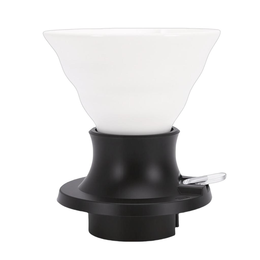 Pour Over Coffee Dripper Ceramic Heat Proof Immersion Cone Coffee Maker Dripper Filter Holder for Home Travel