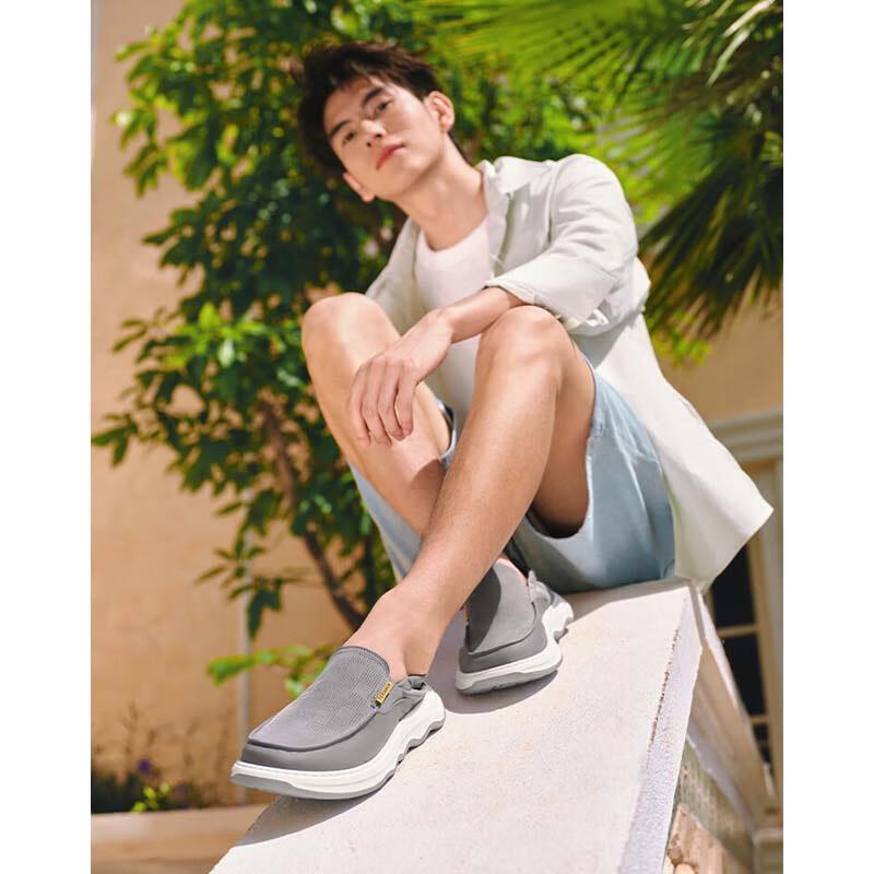 TEENMIX Men s Comfortable Slip-On Casual Shoes 39
