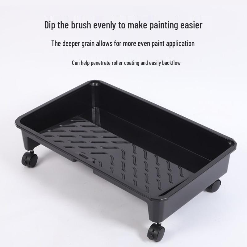 20-Inch Plastic Paint Tray for Latex Rollers and Wall Painting Tools