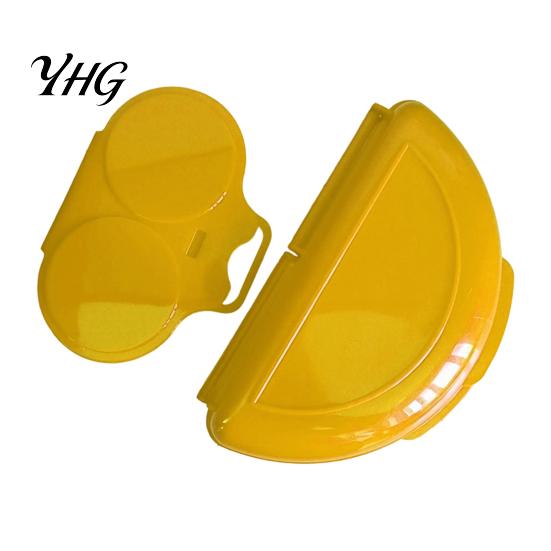 Non Stick Egg Maker 2Pcs/Set Poacher Omelet Pan, Plastic Non-Stick Breakfast Portable Cooking Set Cooker, Microwave for Easy Quick Safe Boiler
