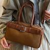 Women's bag autumn new fashion retro suede shoulder oblique span bag large capacity commuter tote bag